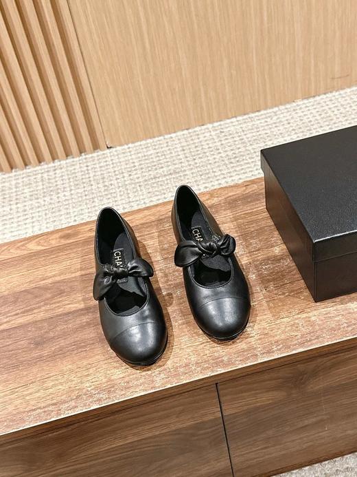 香奈儿25米兰走秀款超火蝴蝶结玛丽珍鞋（HC） 商品图9