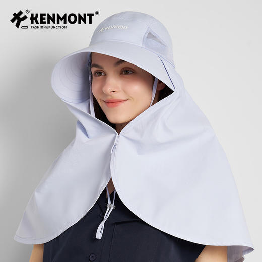 卡蒙 KM-6150  护颈一体防晒帽 商品图5