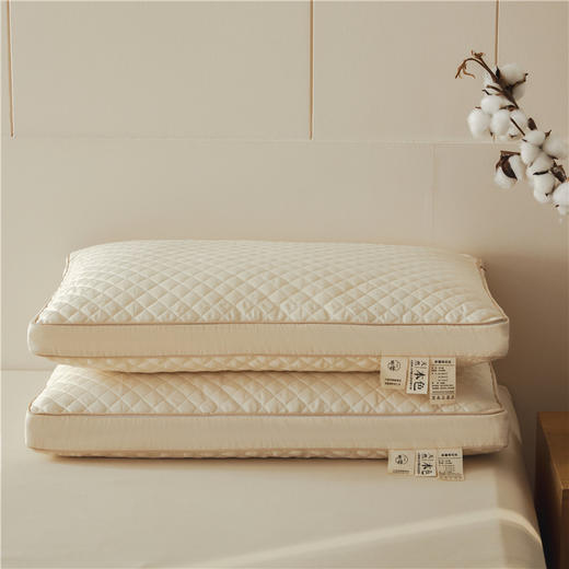 自然醒A类新疆棉花片亲子枕全棉棉花枕头枕芯一对装成人枕儿童纯棉学生宿舍护颈枕XK 商品图10