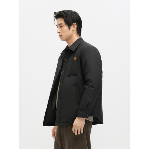 GXG男装【衬衫式】羽绒服男 冬季热卖轻薄款外套简约休闲翻领羽绒服外套G24DY24003 商品图3