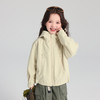 儿童外套2025春季新款女童三防连帽外套时尚百搭纯色上衣 商品缩略图4