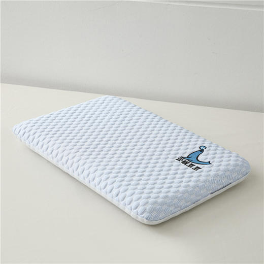 自然醒云眠凉感冰豆豆儿童乳胶面包枕夏季30x50宝宝幼儿园午睡专用小枕头护颈椎学生枕芯XK 商品图8