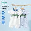 【米奇绅士风哈衣】迪士尼2025夏季新款男童亲肤短袖连体衣亲肤舒适爬服 商品缩略图0