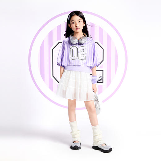 【实体店同款】女童两件套夏季新款安奈儿童装AG521657 商品图5