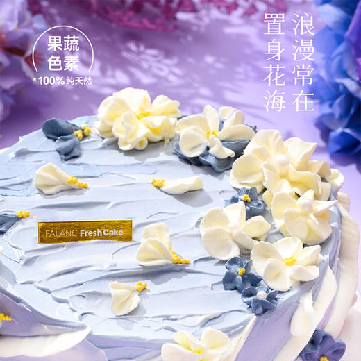 【浪漫主义】带你投身烂漫花海，享受蓝白相间的错落感 商品图2