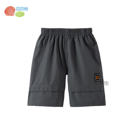 【工装风速干凉感短裤】贝贝怡2025夏季新款男童宽松透气休闲短裤运动裤 商品图5