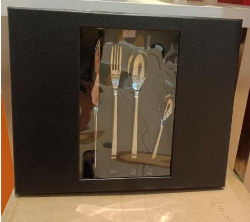 摩洛哥镜面原色黑色礼盒24件套6人用套装 商品图1