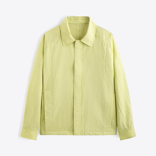 GXG男装 简约设计衬衫式夹克男外套 日常通勤翻领衬衫夹克春秋热卖G24X213040 商品图4