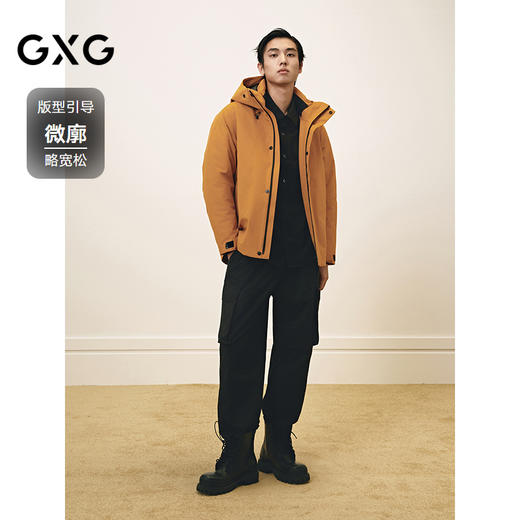 GXG男装 户外冲锋衣羽绒服男运动休闲羽绒服通勤外套冬季热卖 商品图1