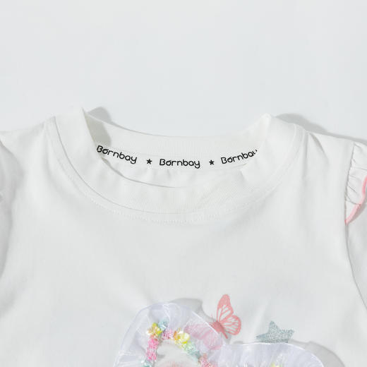 贝贝怡2025年夏季新款女童短袖套装ZB2ET033 商品图8