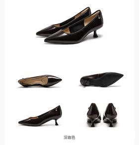 千百度CºBANNER2025新款高跟鞋A25185601