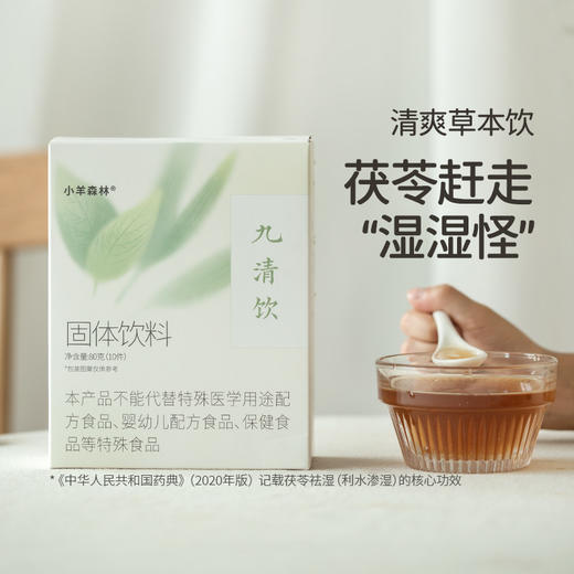 「九清饮」草本配方 抚平湿痒疙瘩 清内湿 清甜本草味 一泡即喝 商品图0