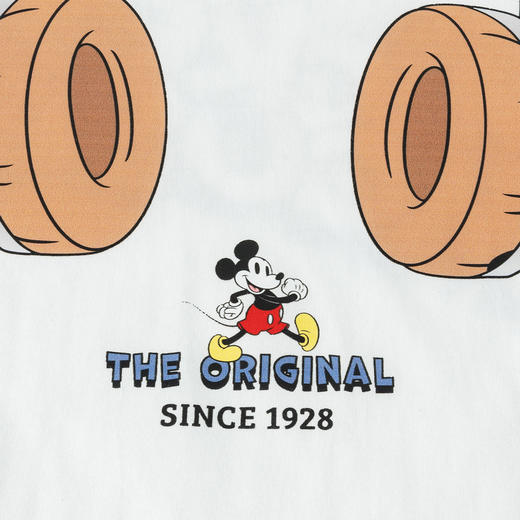 【5A抑菌纯棉T恤】迪士尼25夏季新款男女潮流米奇印花透气休闲短袖ZD2ES037* 商品图7