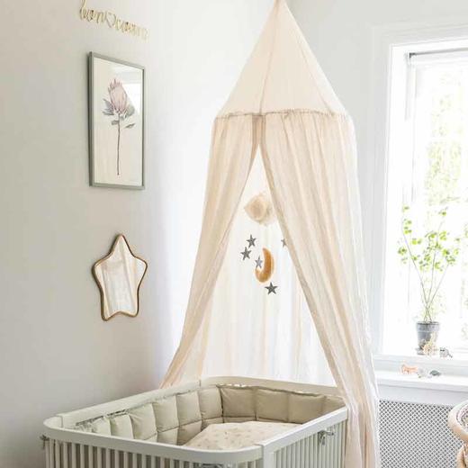 2025新款|Sebra 2025床幔纯棉材质安全遮光童话氛围婴儿床配件 商品图1