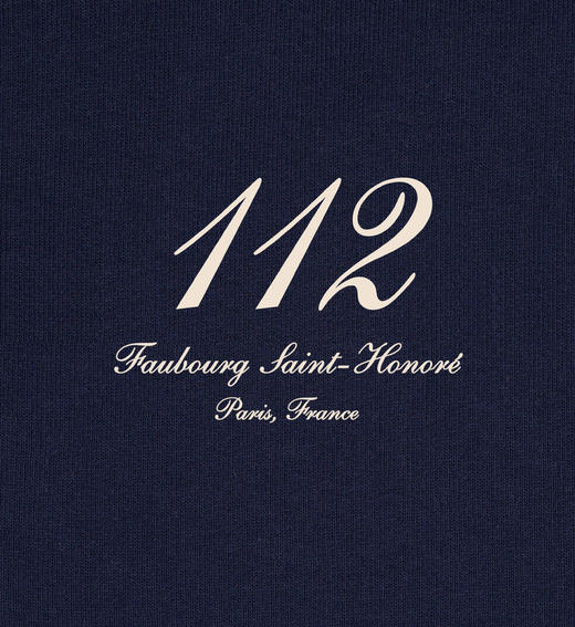 Sporty & Rich - Faubourg T Shirt - Navy/Cream - 女装 - T恤 - 深蓝色/奶油色 商品图3