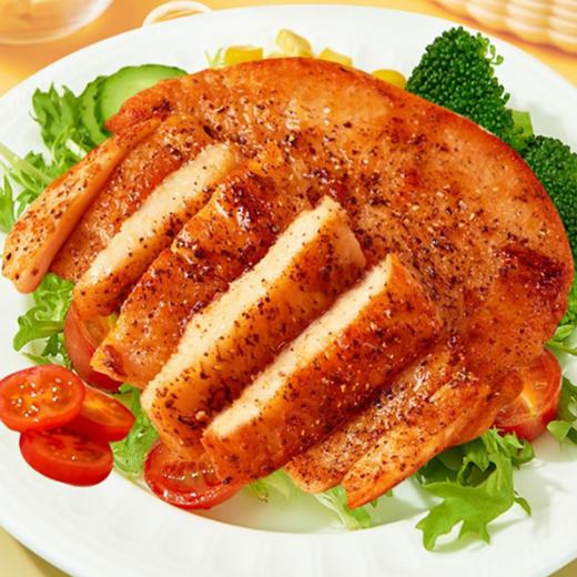 【好身材吃出来】同享佰味 一片有温度的鸡排 鲜嫩多汁 整块鸡胸肉分切不拼接，拒绝边角料 商品图1