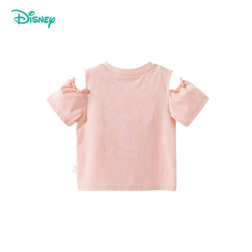 【米妮个性镂空袖T恤】迪士尼25夏季新款女童凉感短袖亲肤透气休闲上衣ZD2ES022* 商品图11