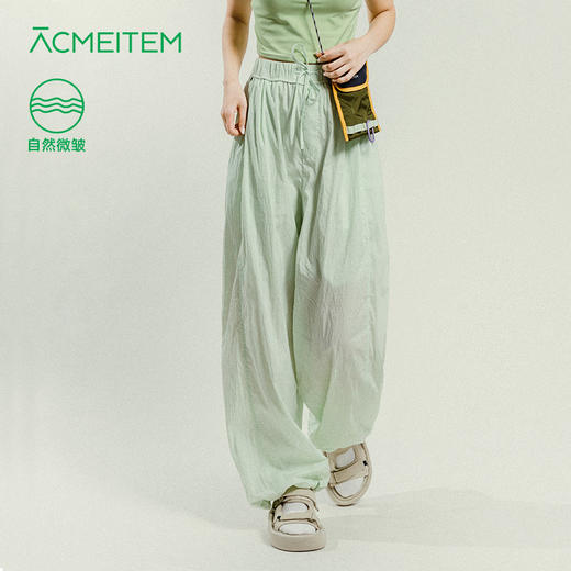 【春夏上新-福利特惠】ACMEITEM 爱棵米户外情侣八段锦休闲长裤宽松薄款可调节GAG3020326A 商品图0