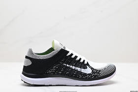 耐克Nike Free 4.0 Flyknit赤足轻量透气休闲运动跑步鞋631050-100男女鞋
