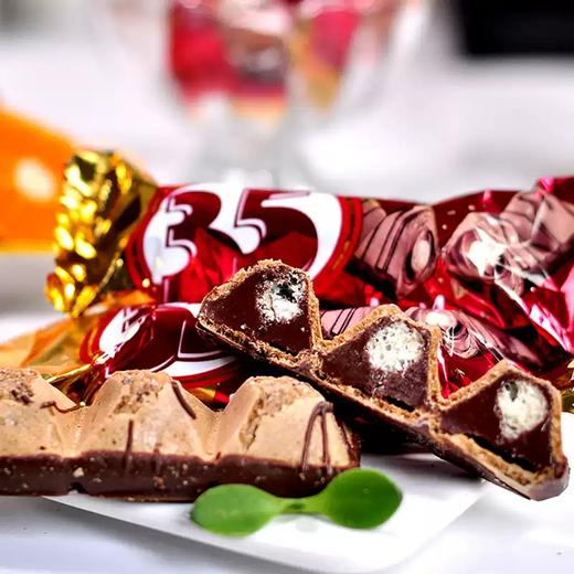 罗斯利德海盐焦糖巧克力奶油花生味夹心威化饼干402g 商品图7