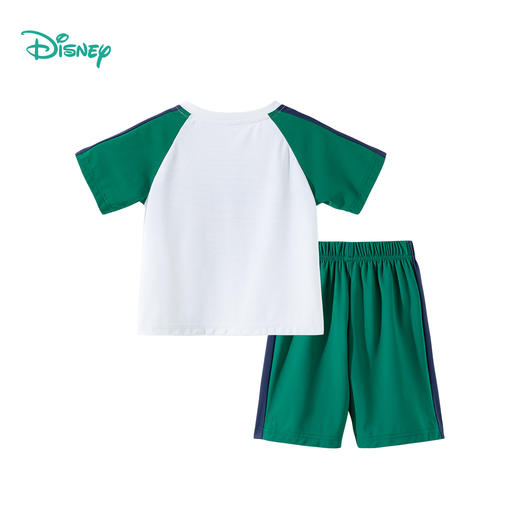 迪士尼宝宝男童短袖短裤套装时尚休闲透气卡通短袖套装夏季新款ZD2ET013 商品图5