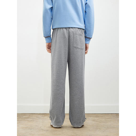 GXG男装经典直筒长裤2025春季热卖抽绳设计宽松长裤#G25D021020 商品图4