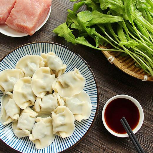 湾仔码头荠菜猪肉水饺 720g（36只） 商品图2