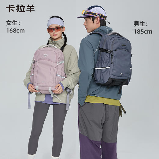 【考拉抱抱包】五维减负防下坠超轻防水通勤双肩包背包CX5528/L 商品图2