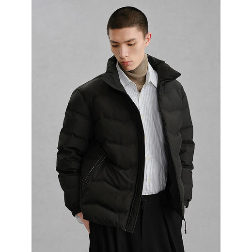 GXG男装 简约设计轻蓬通勤羽绒服男   冬季热卖羽绒服G24XY24033 商品图3