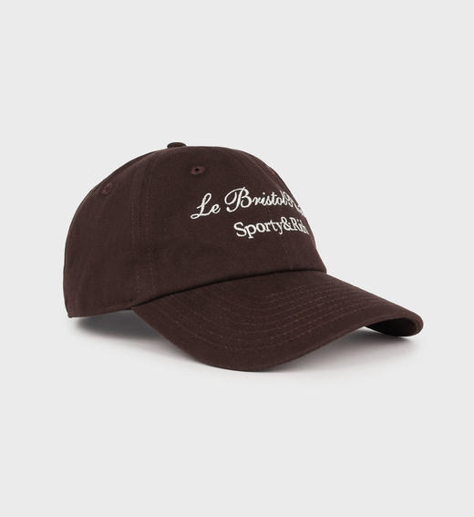 Sporty & Rich - Faubourg Hat - Chocolate/Cream - 女装 - 帽子 - 巧克力色/奶油色 商品图1