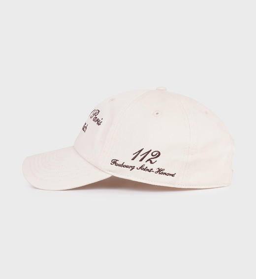 Sporty & Rich - Faubourg Hat - Cream/Chocolate - 女装 - 帽子 - 奶油色/巧克力色 商品图2