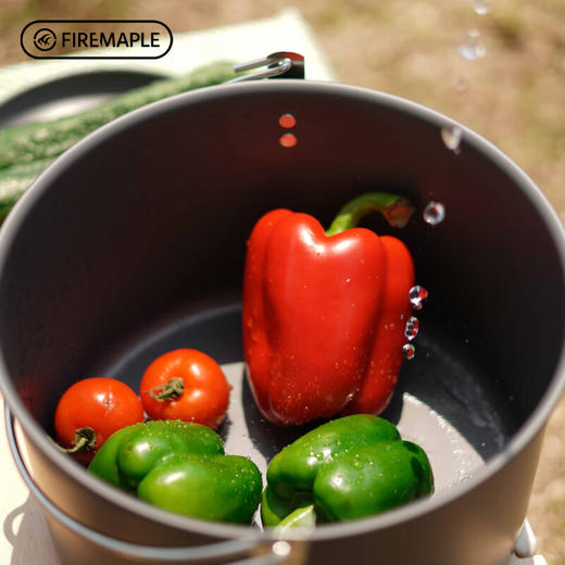 火枫（FIRE-MAPLE）套锅（含1.7升、1.1升煮锅，0.7升煎锅）tbzg 商品图2