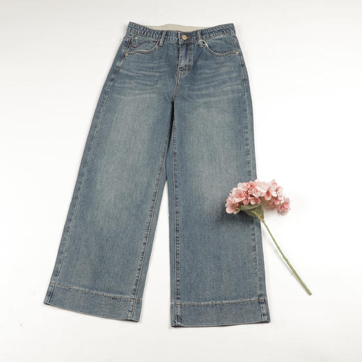 25春夏简约百搭牛仔裤25C322-2101 商品图0