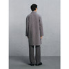 GXG男装 灰色格纹简约通勤长款大衣 24冬热卖灰色格纹简约通勤长款大衣G24X264029 商品缩略图4