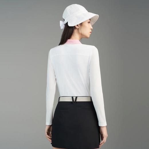 点此购买 迪桑特春秋季高尔夫女士长袖POLO衫 qk 312418 商品图5