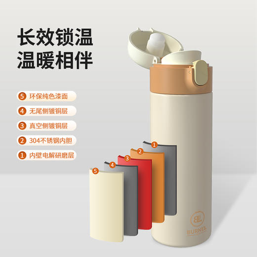 巴米乐 BNL-BW001 巴米樂 BNL 保温杯 商品图2