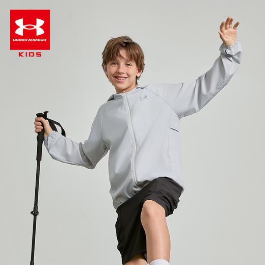 【防晒衣】Under Armour安德玛儿童25新款高倍防晒衣 252322801【安德玛专场】 商品图3