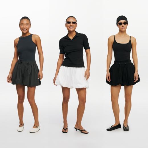 oneup速干防晒花苞短裤 商品图4