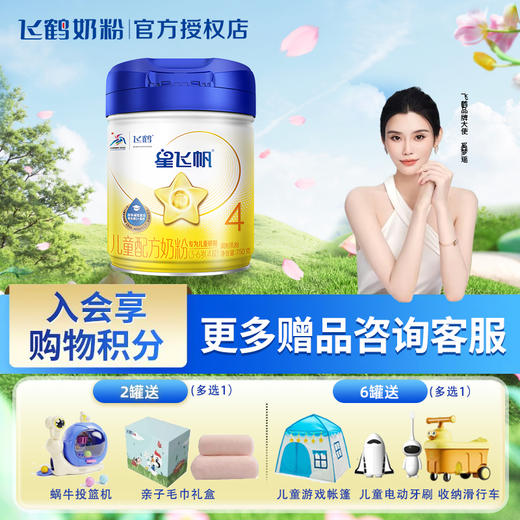 星飞帆4段儿童配方奶粉750g 商品图0
