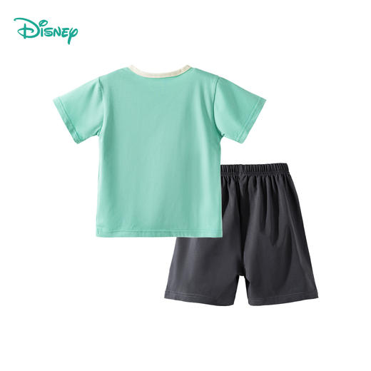 【米奇印花冰感套装】迪士尼25夏季新款凉感短袖T恤宽松透气短裤套装ZD2ET026 商品图5