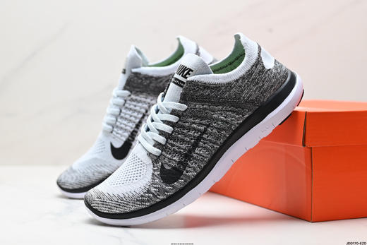 耐克Nike Free 4.0 Flyknit赤足轻量透气休闲运动跑步鞋631053-006男鞋 商品图7
