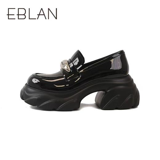 伊伴EBLAN女鞋2025新款潮流女乐福鞋 B25170707 商品图2