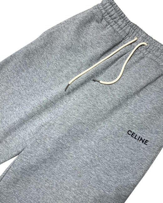 中性款刺绣棉质卫褲 商品图1