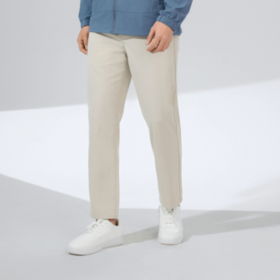 佐丹奴男装25年新款易打理防皱标准版型休闲裤01115020