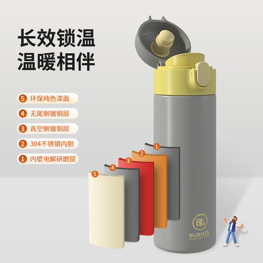 巴米乐 BNL-BW001 巴米樂 BNL 保温杯 商品图1