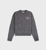 Sporty & Rich - Faubourg Crewneck - Heather Gray - 女装 - 圆领毛衣 - 石南灰 商品缩略图0