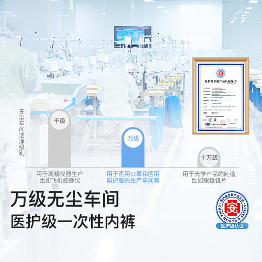 【医护级】ubras旗下likeuu 一次性内裤男女儿童三角平角丢丢裤薄款7A抗菌纯棉透气 商品图1