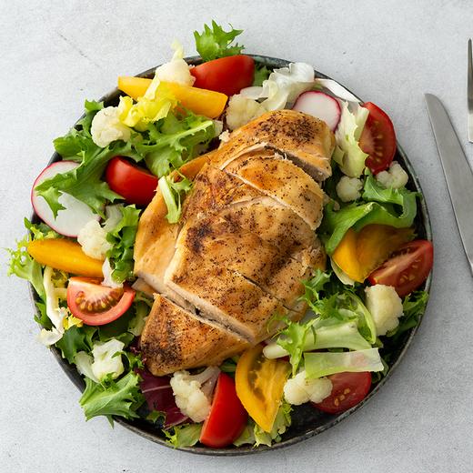 【好身材吃出来】同享佰味 一片有温度的鸡排 鲜嫩多汁 整块鸡胸肉分切不拼接，拒绝边角料 商品图3