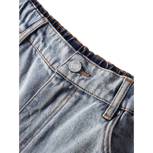 GXG男装 双色渐变牛仔裤宽松阔腿长裤  秋G24X053041 商品图2