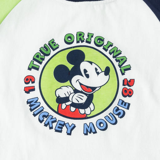 迪士尼25新款夏季女童轻薄透气冰感短袖卡通小熊印花凉感运动休闲T恤* 商品图7